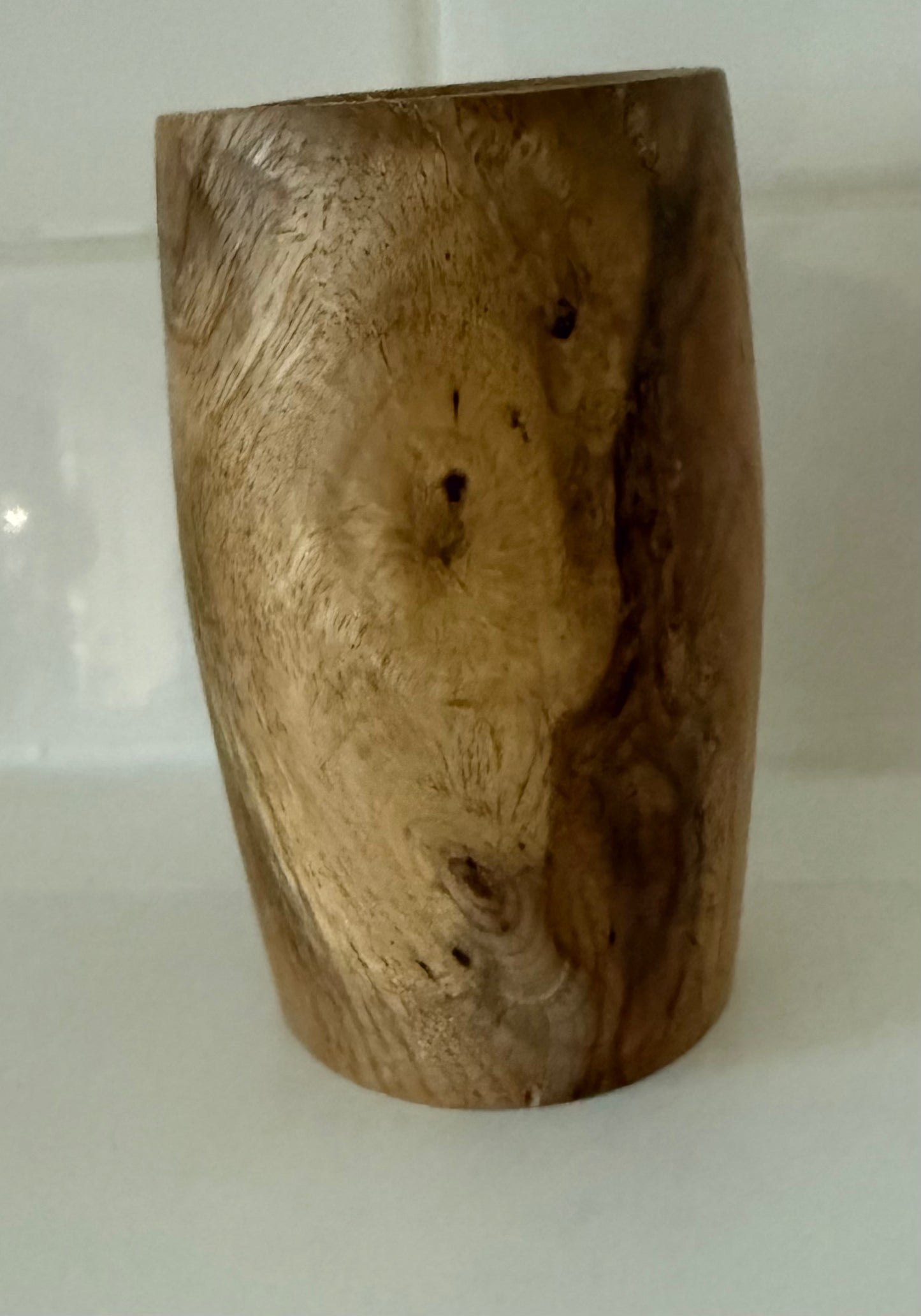 Handcrafted wooden vase by Today’s Hobbies perfect as a handcrafted gift for home office decor