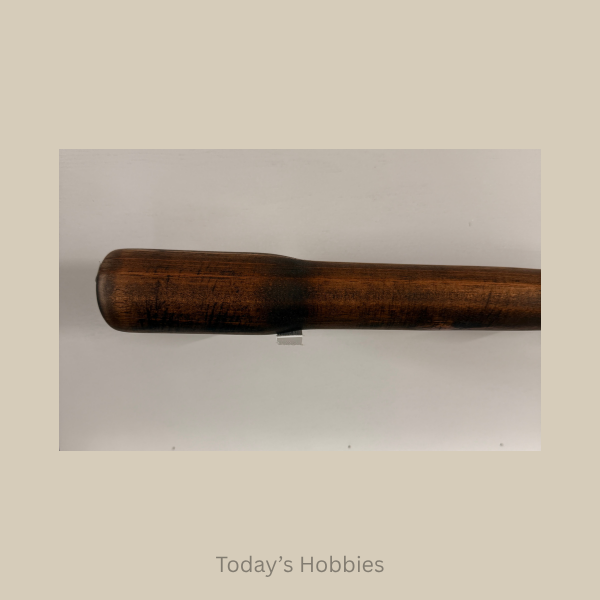 Todays Hobbies wooden piece showcasing unique home decor accents with rich dark finish