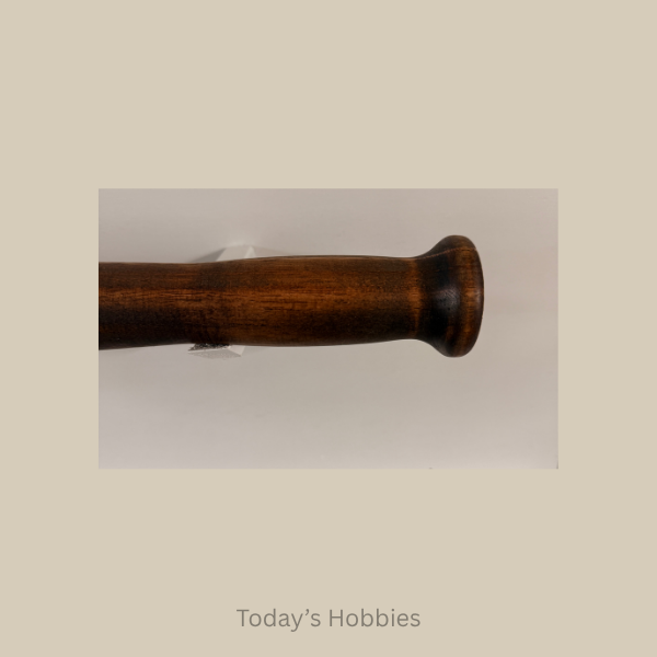 Wood piece from Todays Hobbies crafted as unique home decor accents with rich dark finish