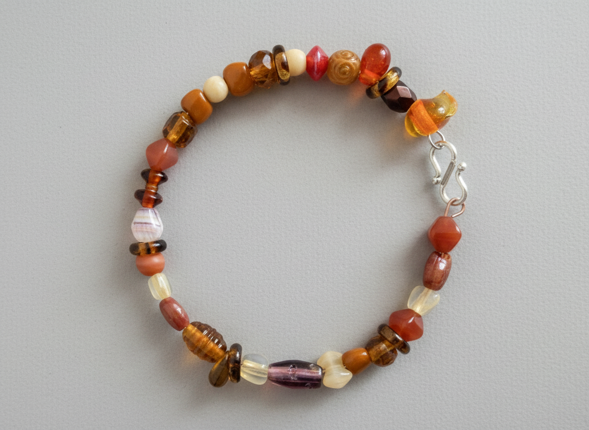 7" Women’s Wire Bracelet – Handmade, One‑of‑a‑Kind