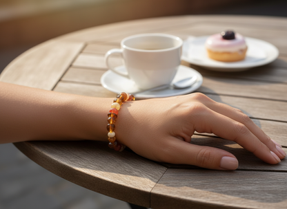 7" Women’s Wire Bracelet – Handmade, One‑of‑a‑Kind