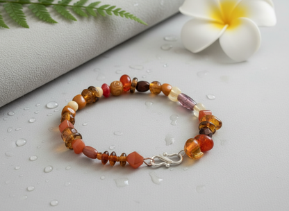 7" Women’s Wire Bracelet – Handmade, One‑of‑a‑Kind