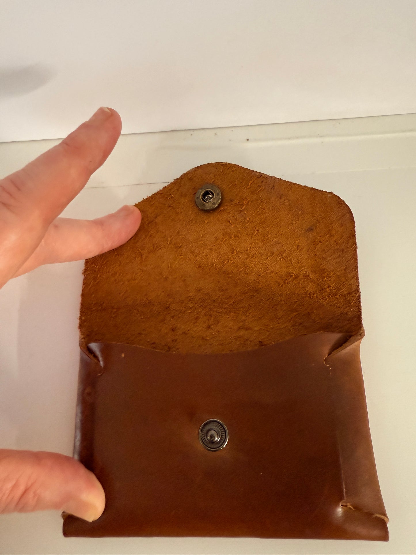 Cow Hide Wallet Unique Leather Gift for Her