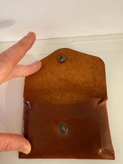 Cow Hide Wallet Unique Leather Gift for Her
