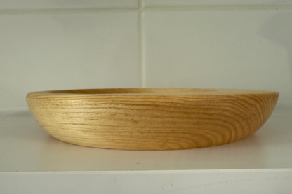 Wooden bowl from Today's Hobbies showcasing unique handmade home decor craftsmanship